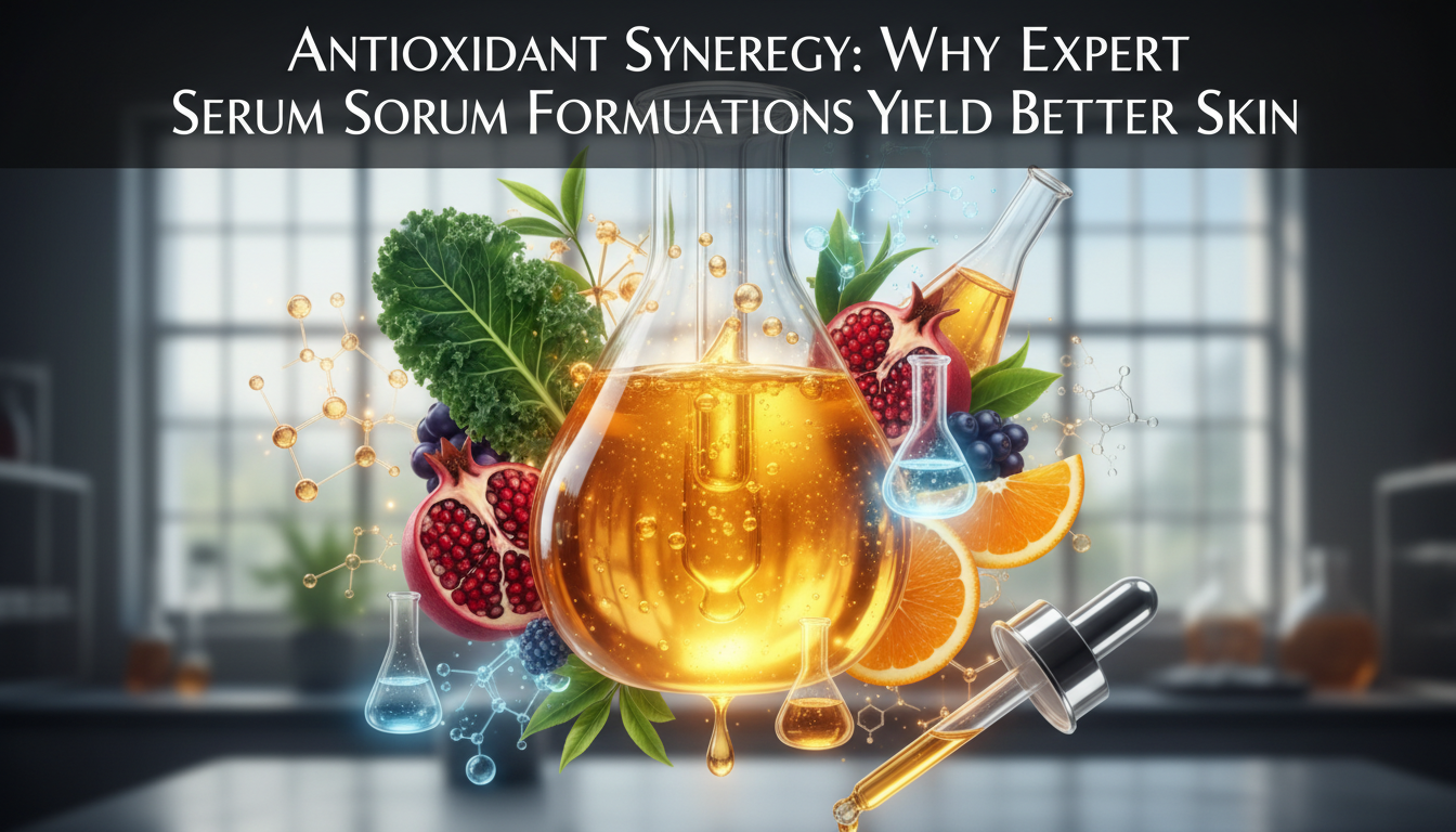 Antioxidant Synergy in Serum Formulations