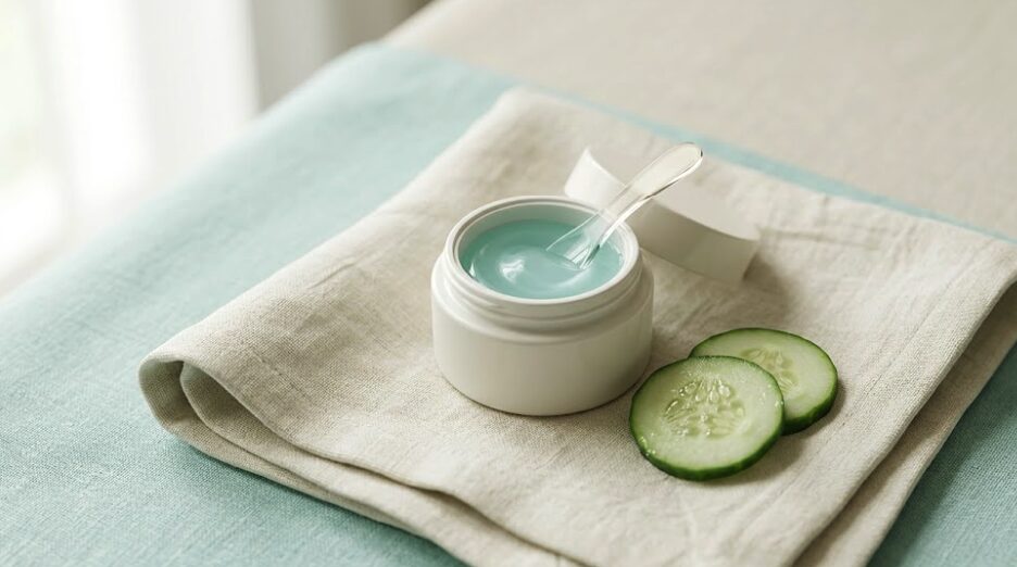 Dark circles treatment cooling eye cream for brighter eyes