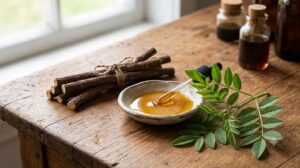 Licorice root extract, a traditional brightening botanical